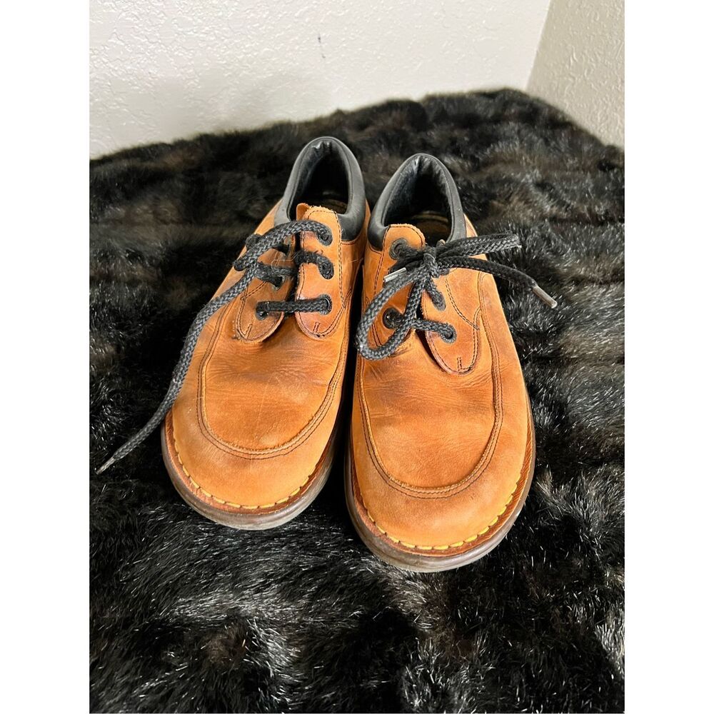 DR MARTENS Mens 10 Brown / orangish Harvest lace up Shoe